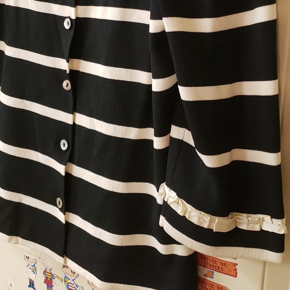 Sweater Lace Cardigan - Picture 3 of 6